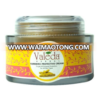 Valeda Herbal Turmeric Protective Cream for Fair and Glowing Skin (Indian Secret by Doctors for Professional Use)- 1 Kg